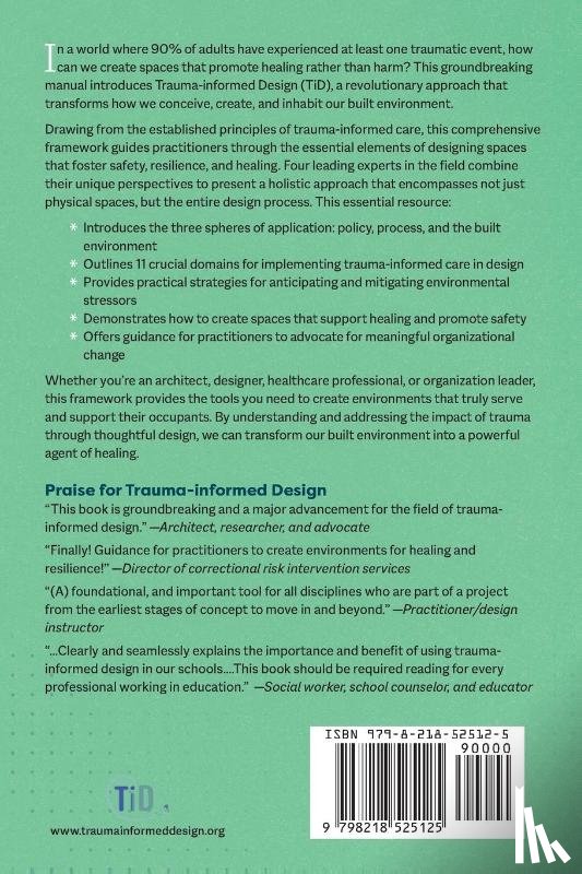 Cowart, Christine A, Roche, Janet E, Erdman, Adrienne - Trauma-informed Design
