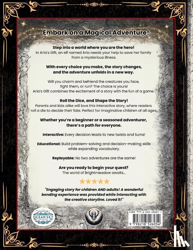 D'Andrea, Lauren E - Dragons, Danger and Destiny For Kids Campaign One Arla's Gift