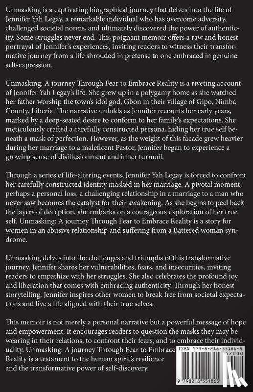 Legay, Jennifer Yah - Unmasking