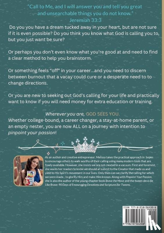 Alagon, Melissa - Pinpoint Your Passion