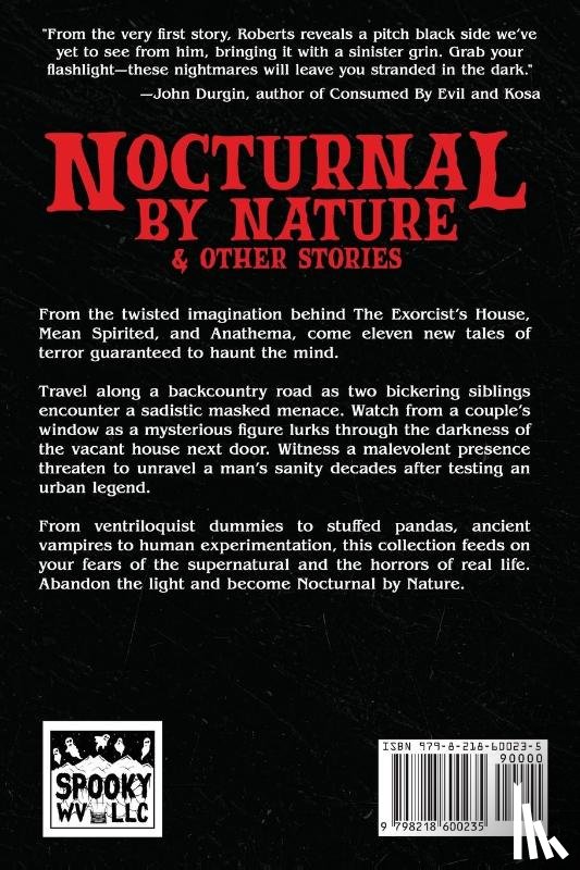 Roberts, Nick - Nocturnal by Nature & Other Stories
