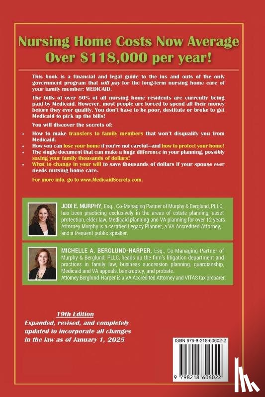 Murphy, Jodi E., Berglund-Harper, Michelle A. - How To Protect Your Family's Assets From Devastating Nursing Home Costs