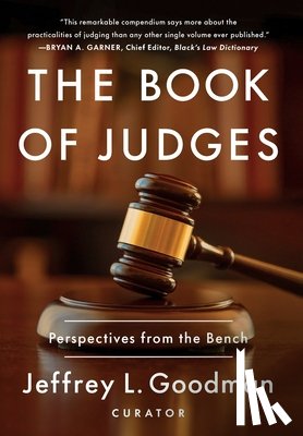 Goodman, Jeffrey L. - The Book of Judges: Perspectives from the Bench