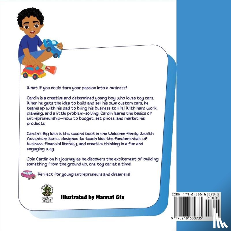 Welcome, James G G - Cardin's Big Idea