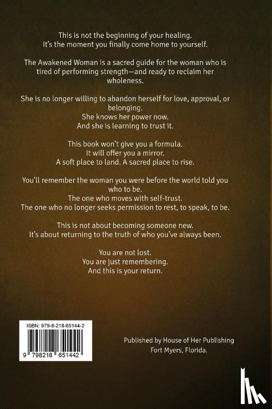 Barnes, Tacara - The Awakened Woman