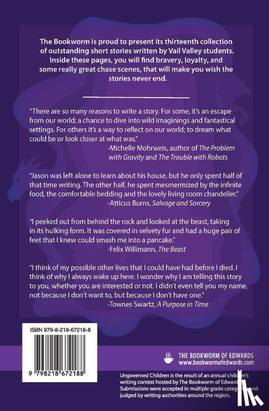 The Bookworm of Edwards - Ungoverned Children 2025