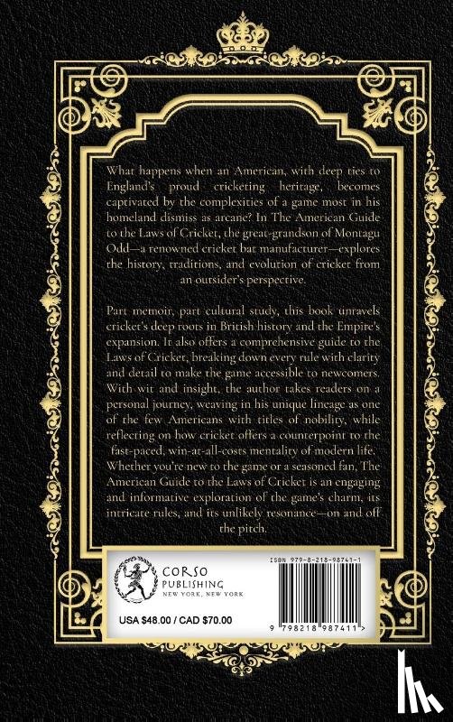 Odd, James Allister - The American Guide to the Laws of Cricket