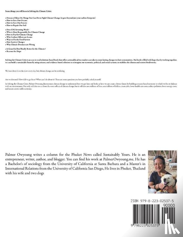 Owyoung, Palmer - Solving the Climate Crisis - A Community Guide to Solving the Biggest Problem On the Planet