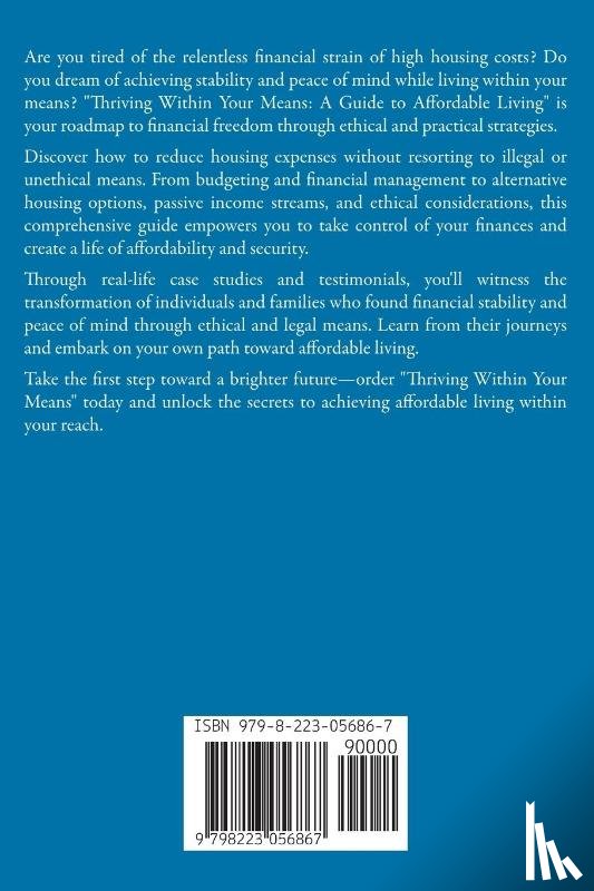 Thompson, Alex - Thriving Within Your Means