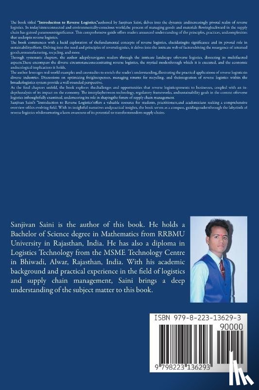 Saini, Sanjivan - Introduction to Reverse Logistics