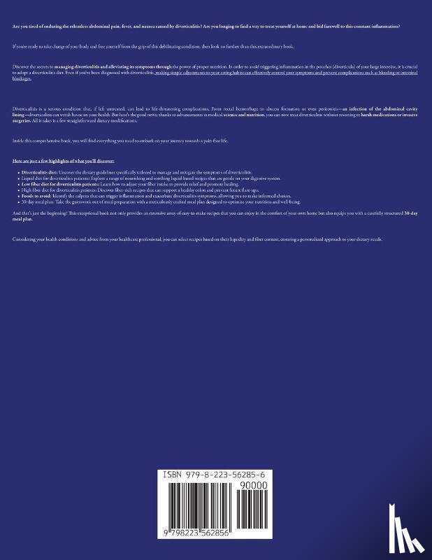 Whitehead, Roxanne - Diverticulitis Cookbook