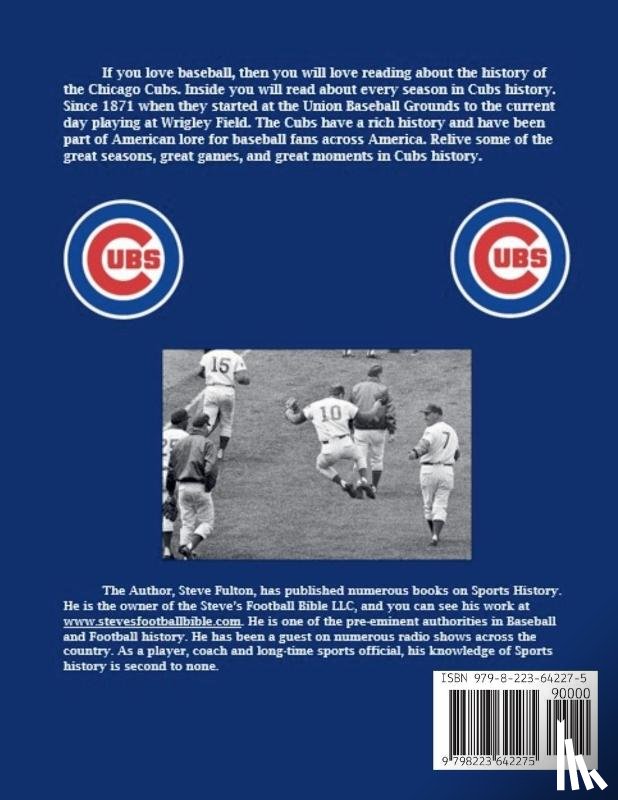 Fulton, Steve - Wrigleyville - History of the Chicago Cubs