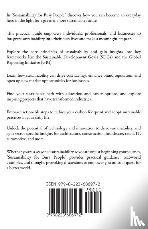 Dellel, Jad - Sustainability for Busy People