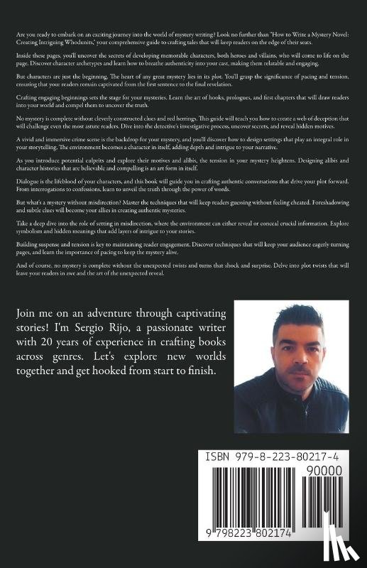 Rijo, Sergio - How to Write a Mystery Novel