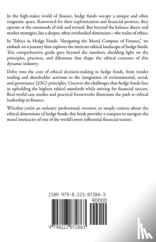 Thompson, Alex - Ethics in Hedge Funds