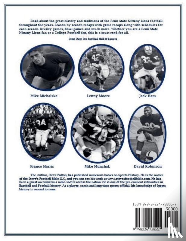 Fulton, Steve - Happy Valley! History of Penn State Nittany Lions Football