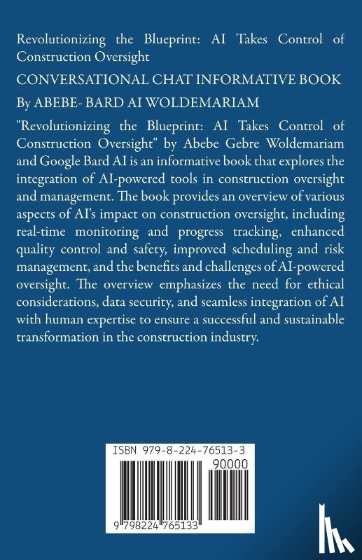 Woldemariam, Abebe-Bard Ai - Revolutionizing the Blueprint