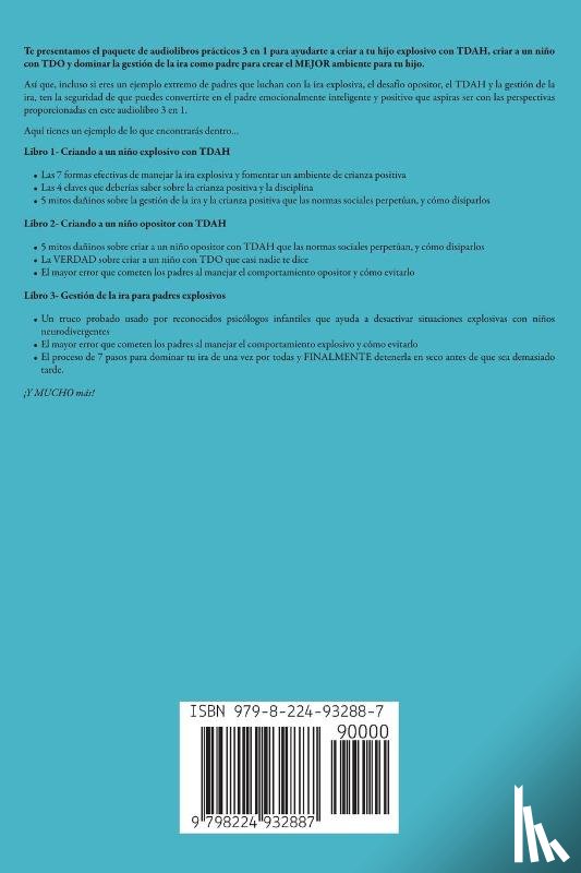 Harmon, Grace - Criar a un Niño Oposicionista Explosivo con TDAH y Control de la Ira para Padres (3 en 1)