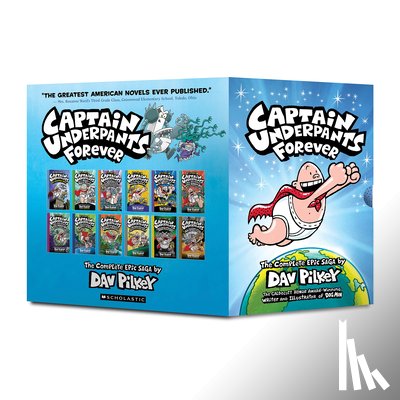 Pilkey, Dav - Captain Underpants Forever Box set (#1-12)