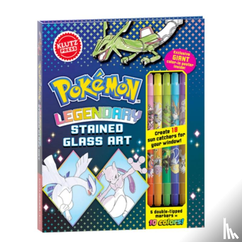 Editors of Klutz - Legendary Pokemon Stained Glass Art