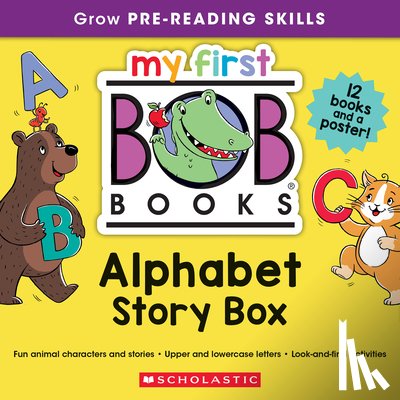 Kertell, Lynn Maslen - My First Bob Books - Alphabet Story Collection Bind-Up Phonics, Letter Sounds, Ages 3 and Up, Pre-K (Reading Readiness)