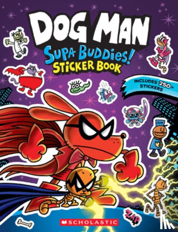 Scholastic - Dog Man: Supa Buddies Sticker Book