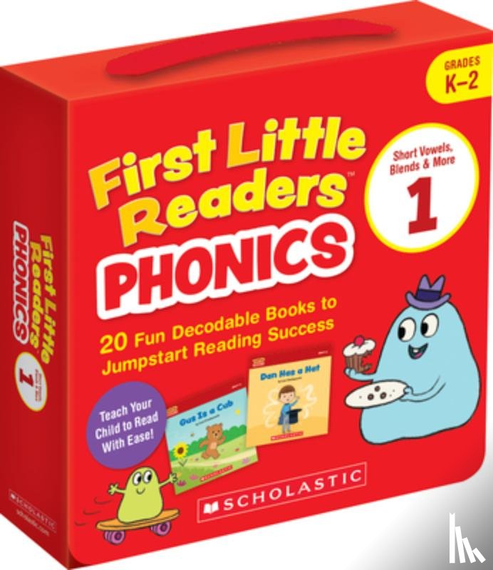 Charlesworth, Liza - First Little Readers: Phonics Set 1 / Short Vowels, Blends & More (Single-Copy Set): 20 Decodable Books for Beginning Readers
