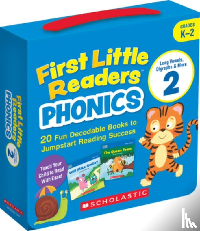 Charlesworth, Liza - First Little Readers: Phonics Set 2 / Long Vowels, Digraphs & More (Single-Copy Set): 20 Decodable Books for Beginning Readers