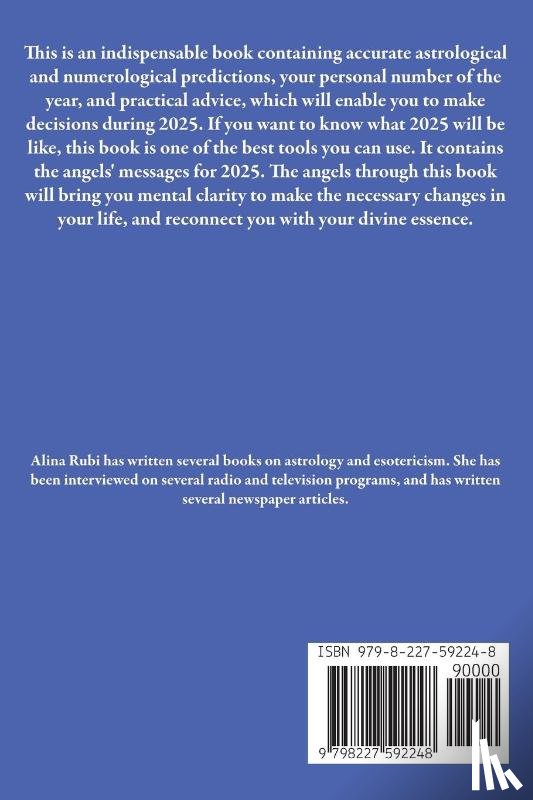 Rubi, Alina - Astrology, Numerology and Angels 2025
