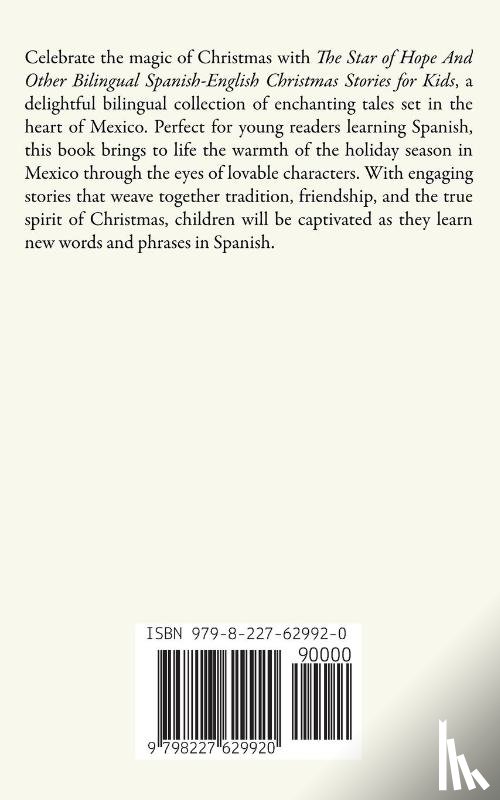 Bilingual, Pomme - The Star of Hope And Other Bilingual Spanish-English Christmas Stories for Kids