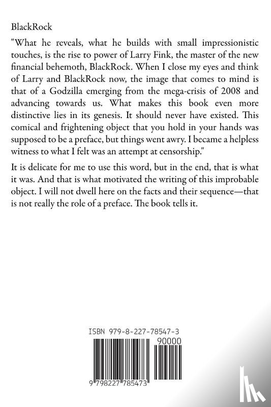 Branson, Edward - The Emergence of BlackRock