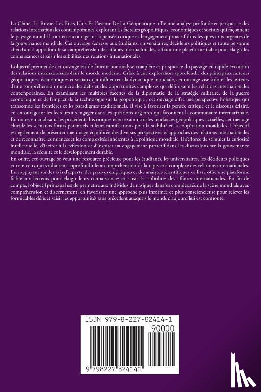 Unit, Gew Intelligence - La Chine, la Russie, les États-Unis et l'avenir de la géopolitique