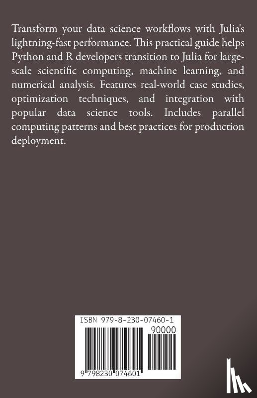 Clifton, Alexander - Julia for Scientific Computing