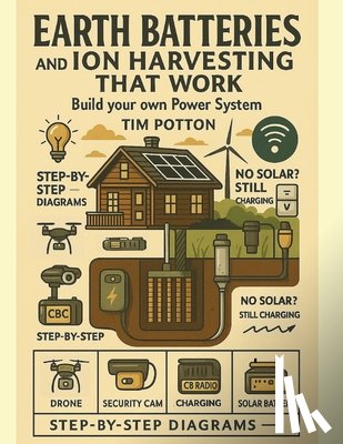 Potton, Tim - Earth Batteries and Ion Harvesting That Works: DIY Off-Grid Energy Systems Using Earth Batteries, Tesla Ion Harvesters, and Soil & Air Power for Homes