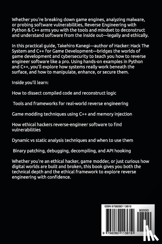 Publishing, Reactive, Kanegi, Takehiro - Reverse Engineering with Python & C++