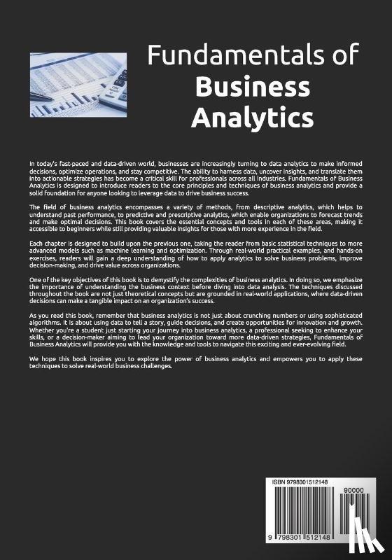 P, Kumar, B, Rohith - P, K: Fundamentals of Business Analytics