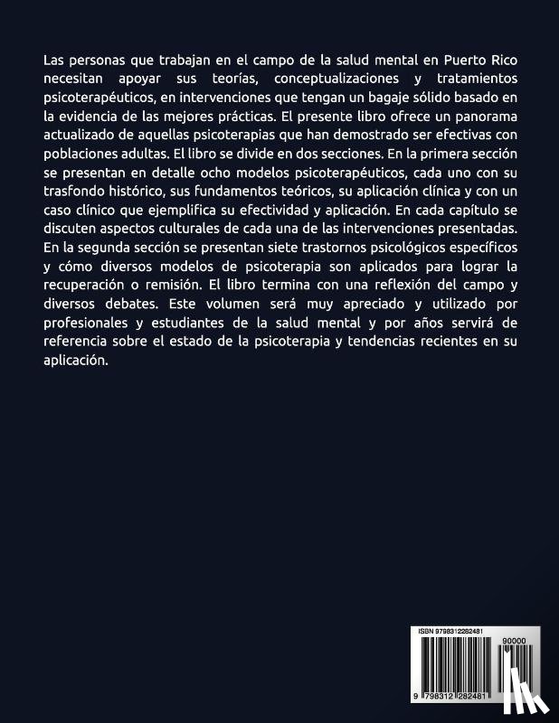 González-Rivera Psy. D., Juan Aníbal, Francia-Martínez, Margarita, Martínez-Taboas, Al - González-Rivera Psy. D., J: Psicoterapias Efectivas en Perso