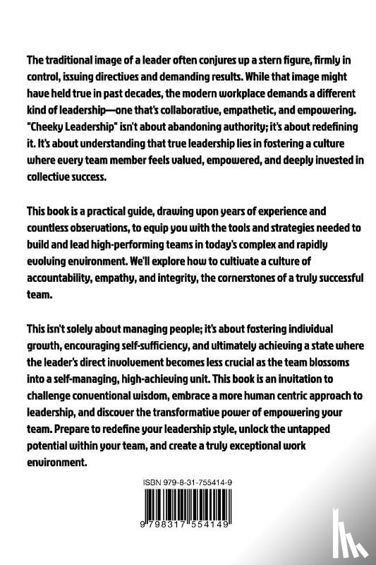 Davidson, Graeme - Cheeky Leadership