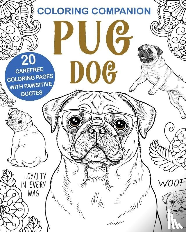 Store, Paperland Online - Coloring Companion Pug Dog