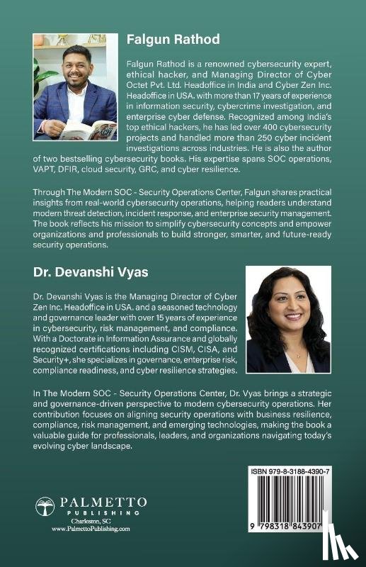 Rathod, Falgun, Vyas, Devanshi - The Modern SOC