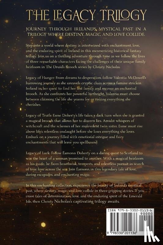 Nicholas, Christy - The Legacy Trilogy