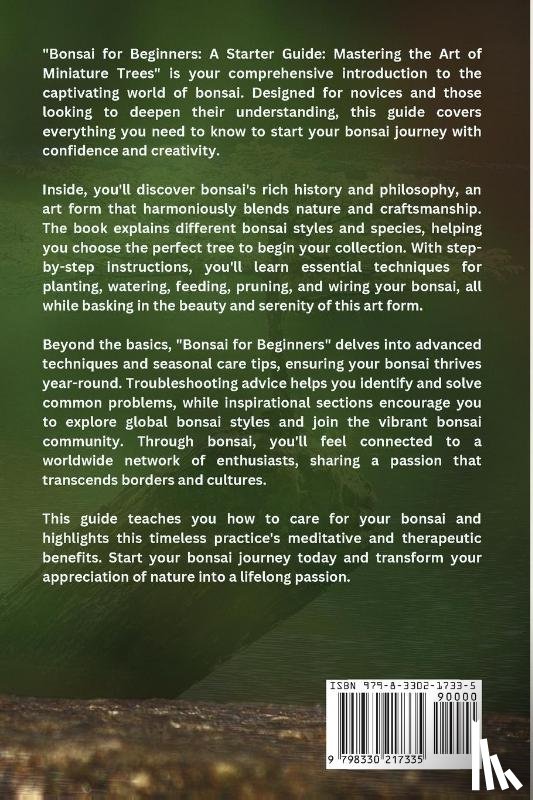 Patel, Maya - Bonsai for Beginners