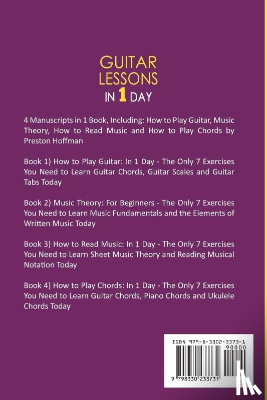 Hoffman, Preston - Guitar Lessons