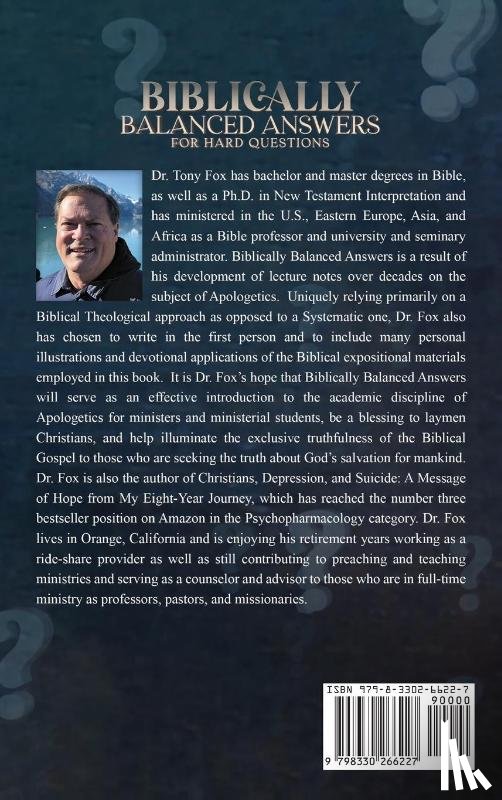 Fox, Tony - Biblically Balanced Answers For Hard Questions