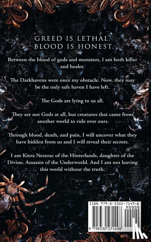 Dark, Lucinda, Smoke, Lucy - The Blood of Gods and Monsters