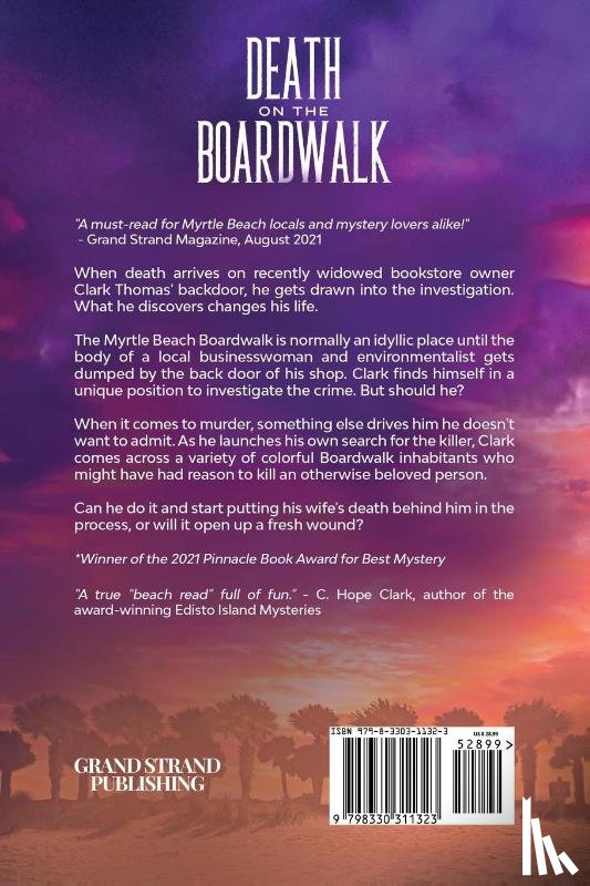 Wygal, Caleb - Death on the Boardwalk - Large Print Edition