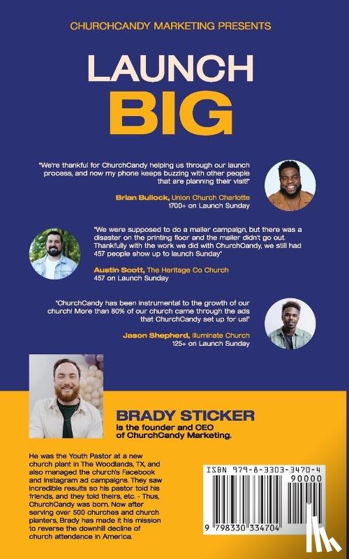 Sticker, Brady - Launch Big