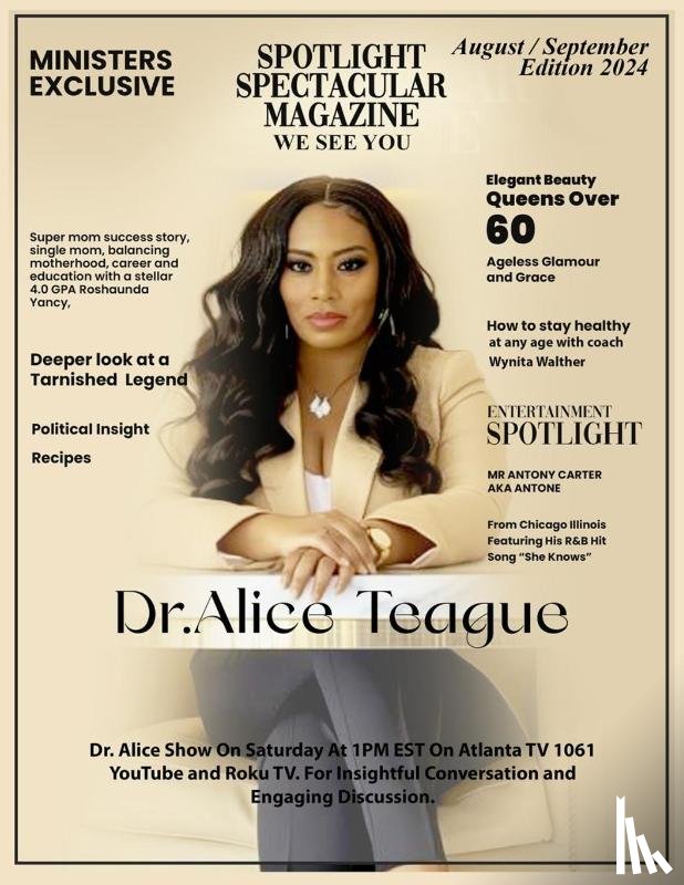 Teague, Alice - Spotlight Spectacular Magazine