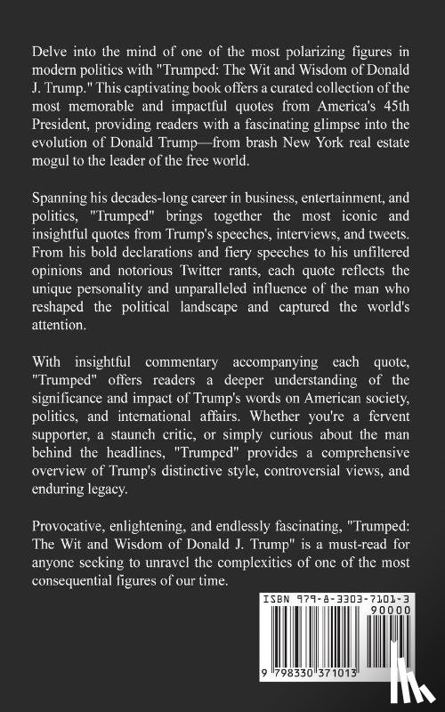 Trump, Donald J - Trumped