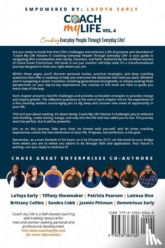 Early, Latoya, Cobb, Sandra, Collins, Brittany - Coach My Life Volume IV